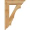 Ekena Millwork Balboa Traditional Rough Sawn Bracket, Western Red Cedar, 4"W x 18"D x 26"H BKT04X18X26BOA01RWR - alternate 4